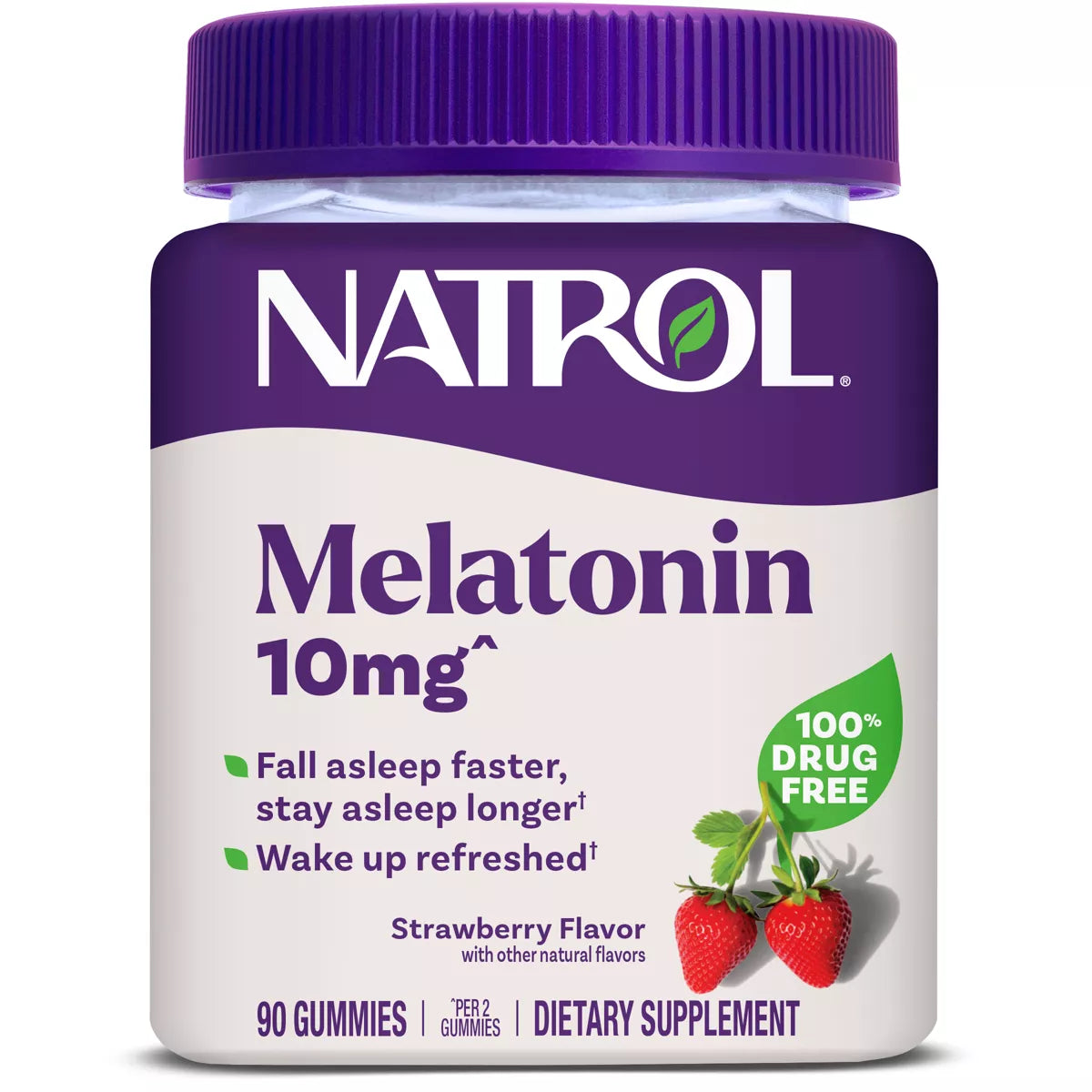 NATROL MELATONIN 10MG SLEEP AID GUMMIES