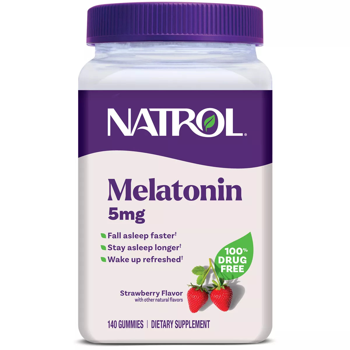 NATROL MELATONIN 5MG SLEEP AID GUMMIES