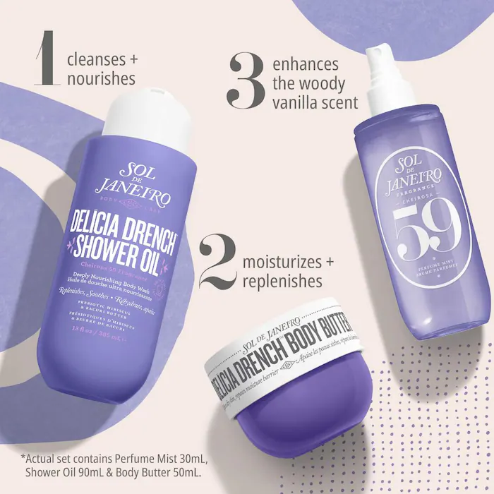 DELICIA DRENCH JET SET