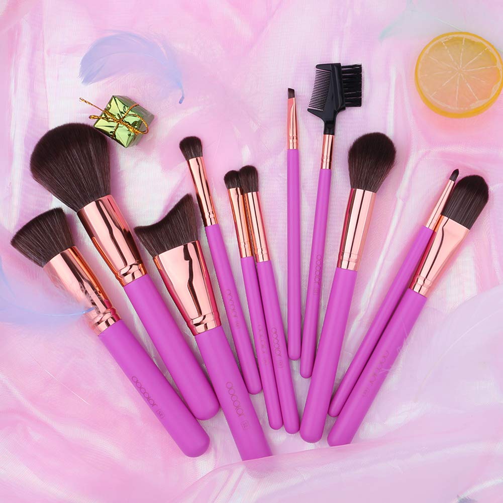 INSTRUCTIONS 11-PIECE MAKEUP BRUSH SET