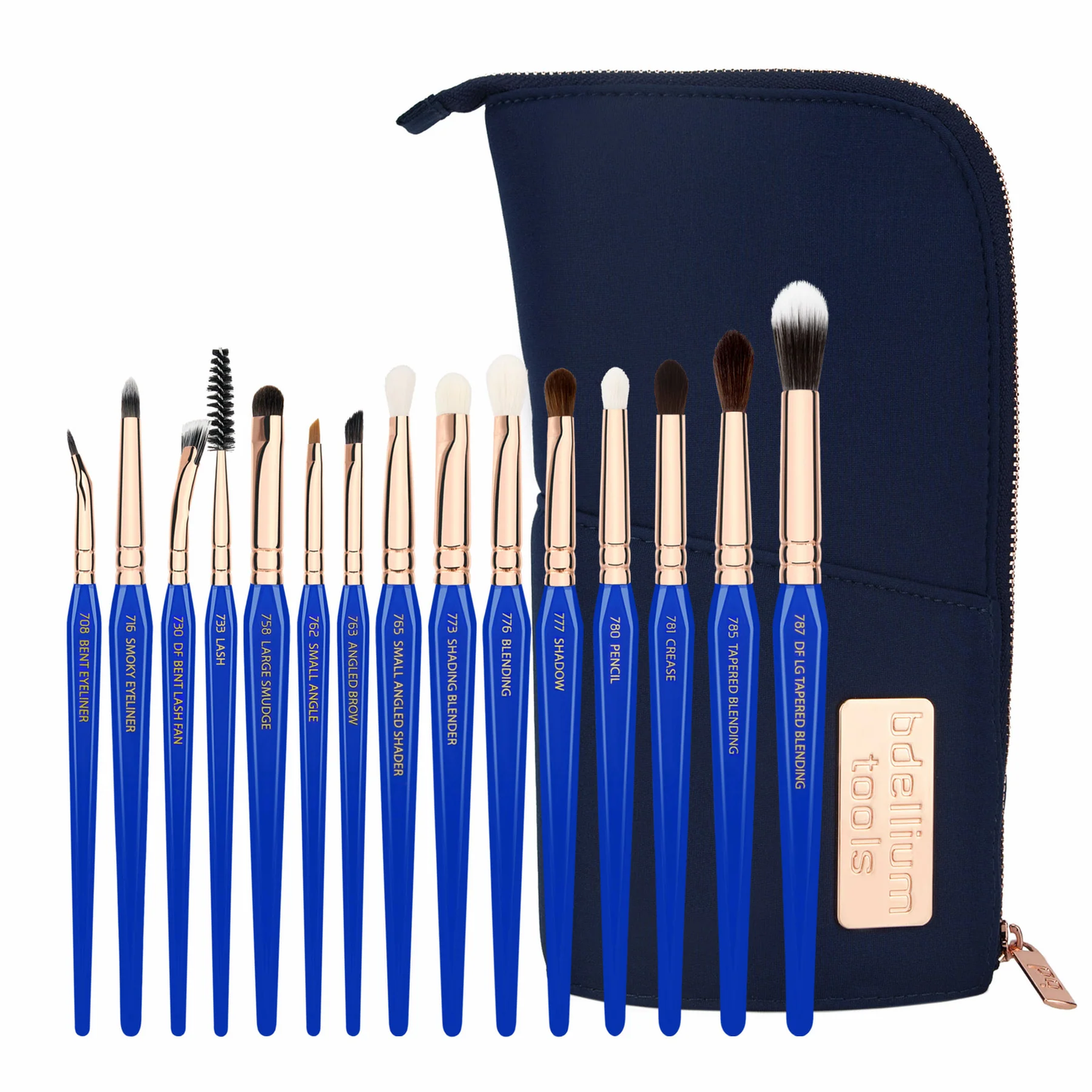 TRIANGULO DORADO SOLO OJOS BRUSH SET 15PZ