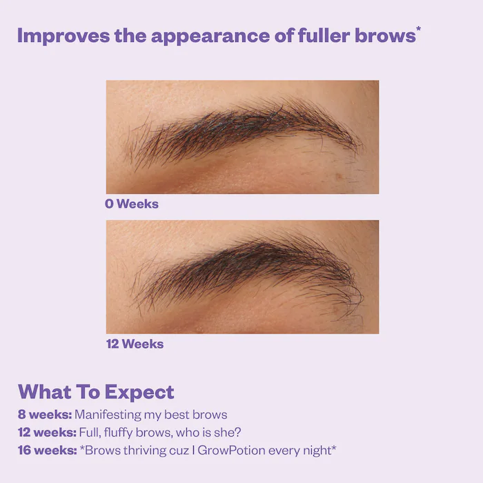 GROWPOTION FLUFFY BROW + LASH BOOSTING SERUM
