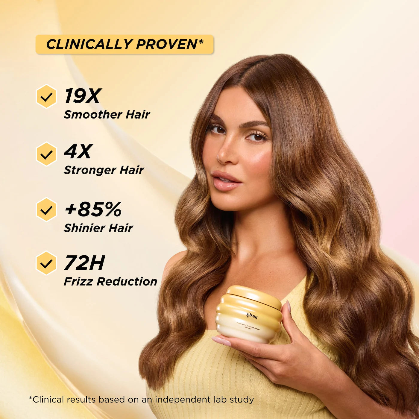 HONEY GLOSS CERAMIDE THERAPY HYDRATING HAIR MASK