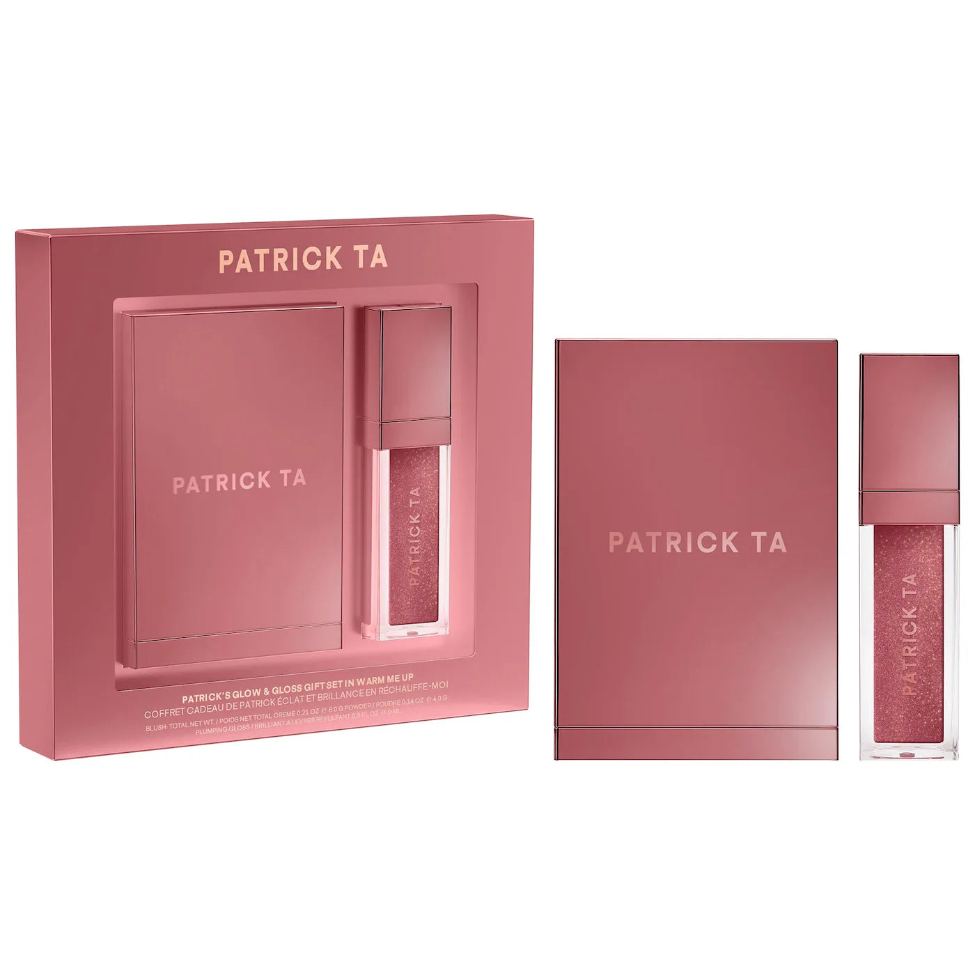 PATRICK'S GLOW AND GLOSS SET MAKEUP GIFT SET