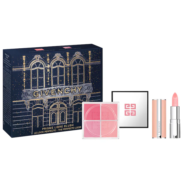 THE PRISME LIBRE BLUSH & PERFECT MINI LIP BALM (RUBOR Y LABIAL)