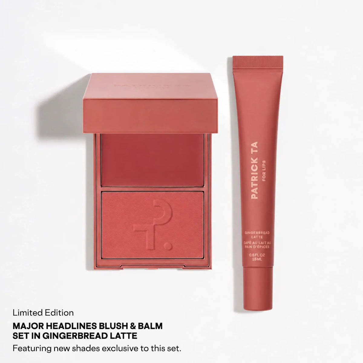 MAJOR HEADLINES DOUBLE-TAKE CREME & POWDER BLUSH DUO & LIP BALM