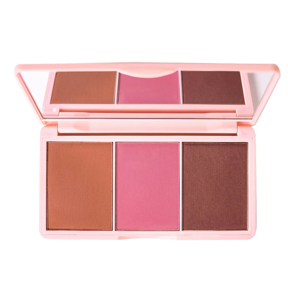 CHEEKY 3SOME BLUSH TRIO - 04 ROYAL FLUSH