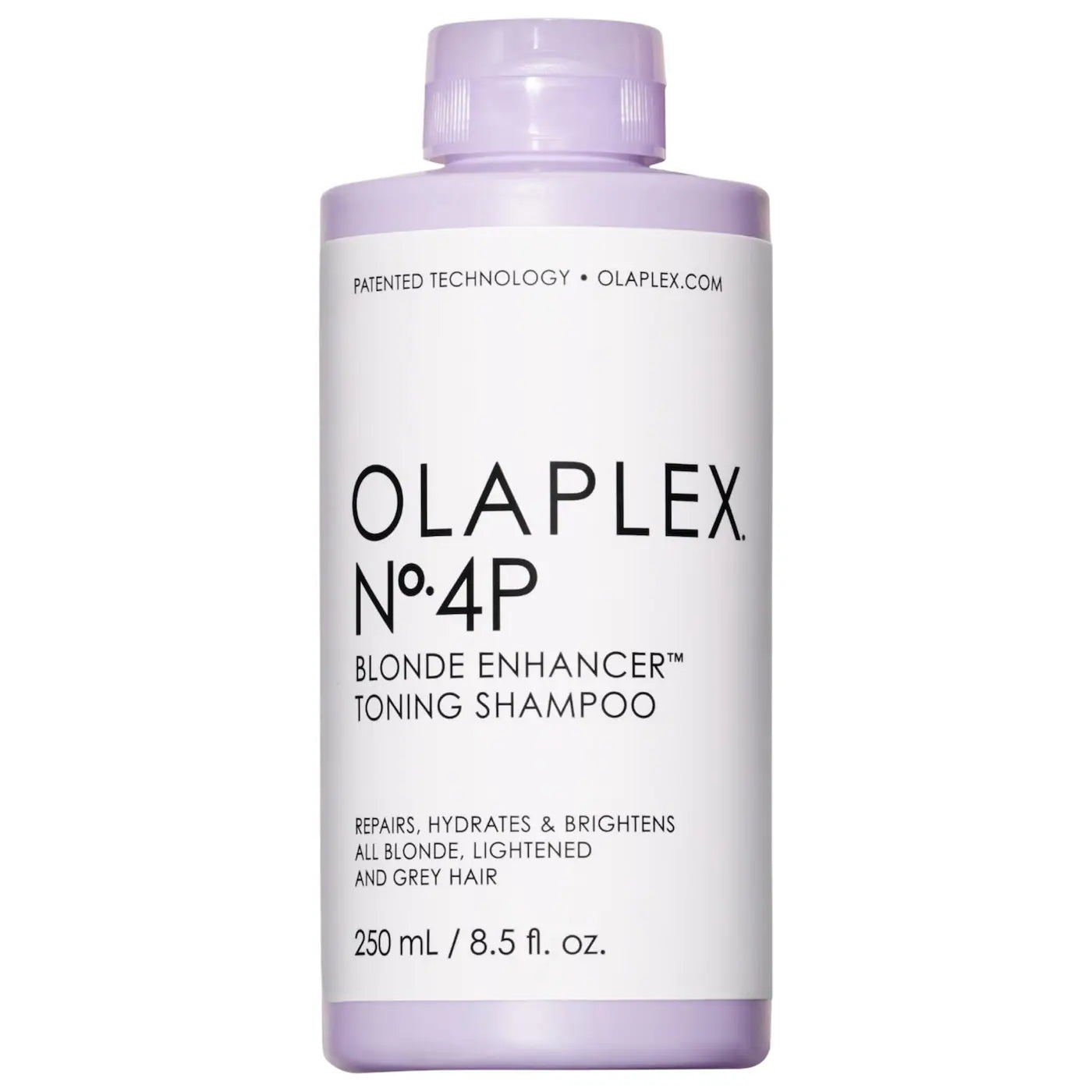 NO. 4P BLONDE HAIR HYDRATING & BRIGHTENING PURPLE TONING SHAMPOO