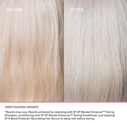 NO. 4P BLONDE HAIR HYDRATING & BRIGHTENING PURPLE TONING SHAMPOO