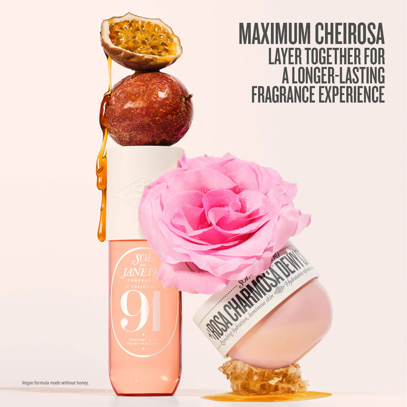 CHEIROSA 91 ROSA CHARMOSA BODY & HAIR PERFUME MIST
