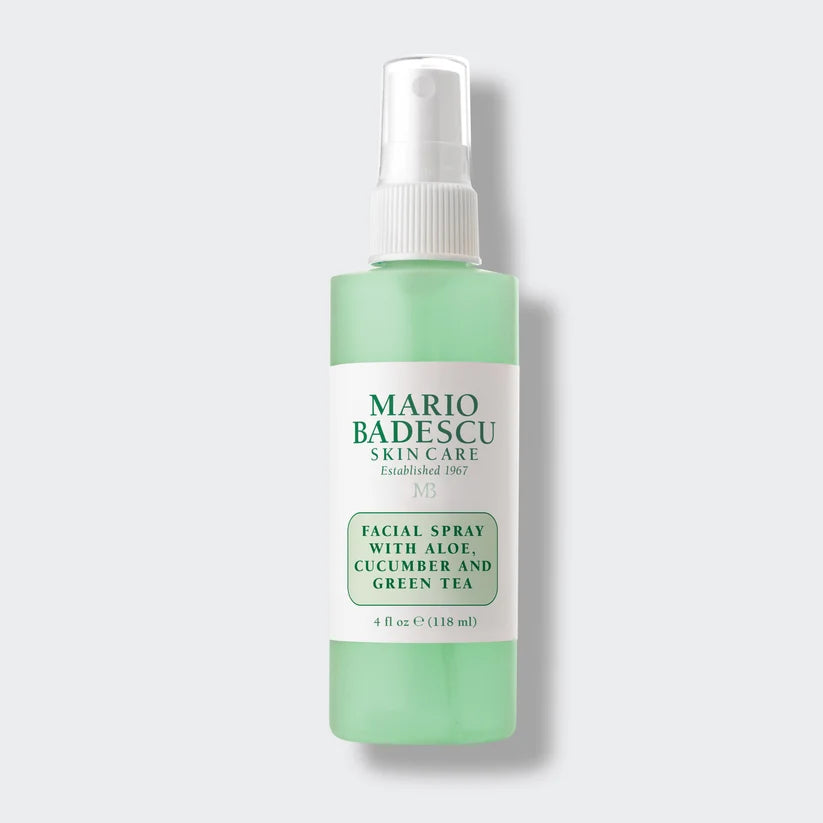 FACIAL SPRAY WITH ALOE CUCUMBER AND GREEN TEA