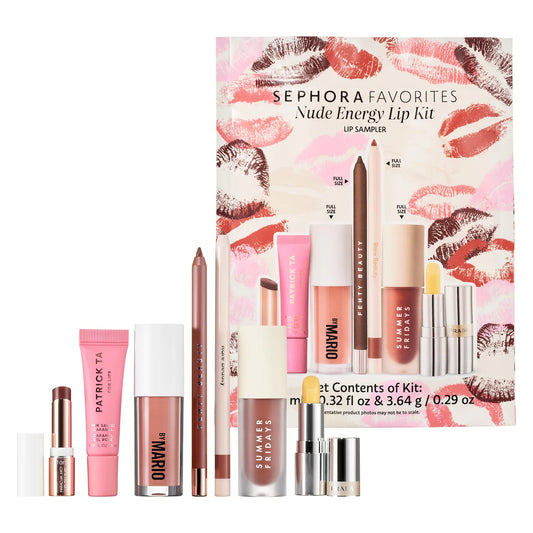 NUDE ENERGY LIP KIT MAKEUP SET