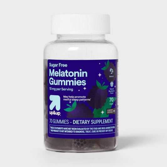 MELATONIN GUMMIES 10MG BLACKBERRY