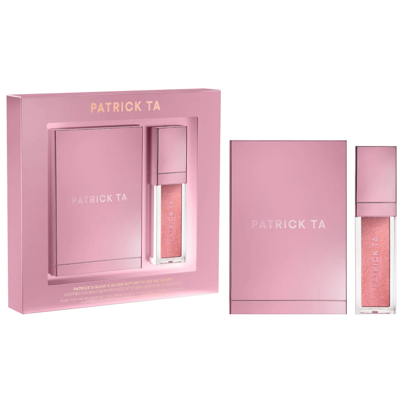 PATRICK'S GLOW AND GLOSS SET MAKEUP GIFT SET