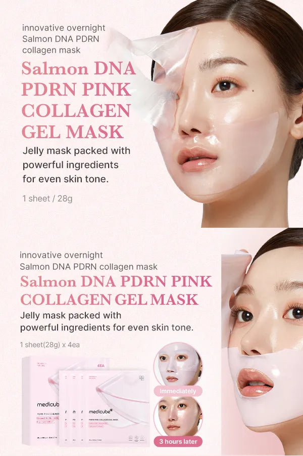 PDRN PINK COLLAGEN GEL MASK