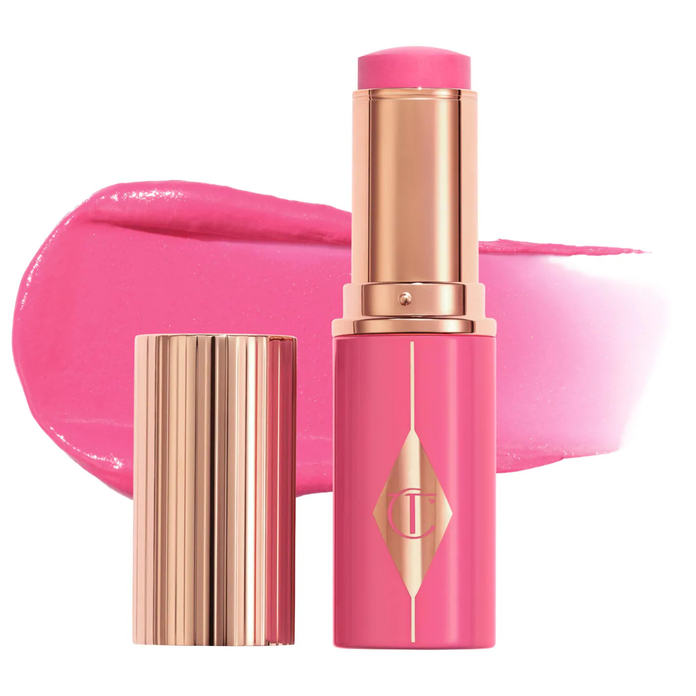 LIP + CHEEK GLOW BLUSH STICK WITH HYALURONIC ACID