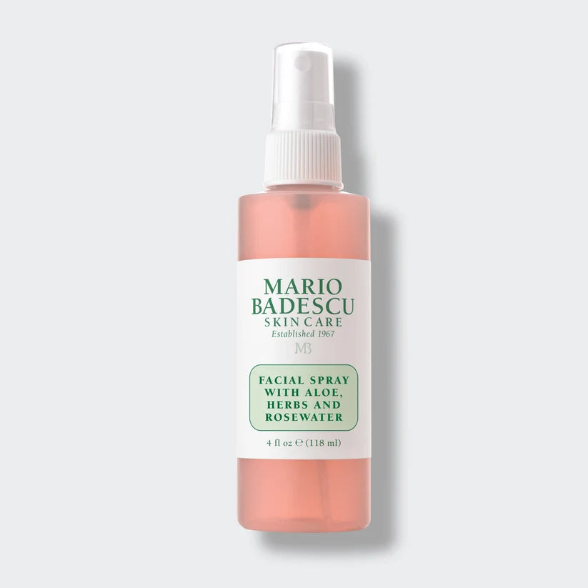 FACIAL SPRAY WITH ALOE AND ROSEWATER