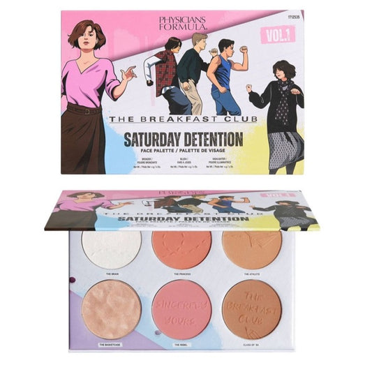 PHYSICIAN FORMULA BREAKFAST CLUB SATURDAY DETENTION FACE PALETTE