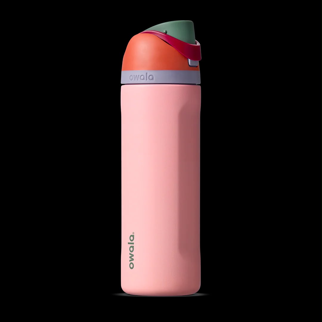 OWALA 24oz FREESIP STAINLESS STEEL WATER BOTTLE