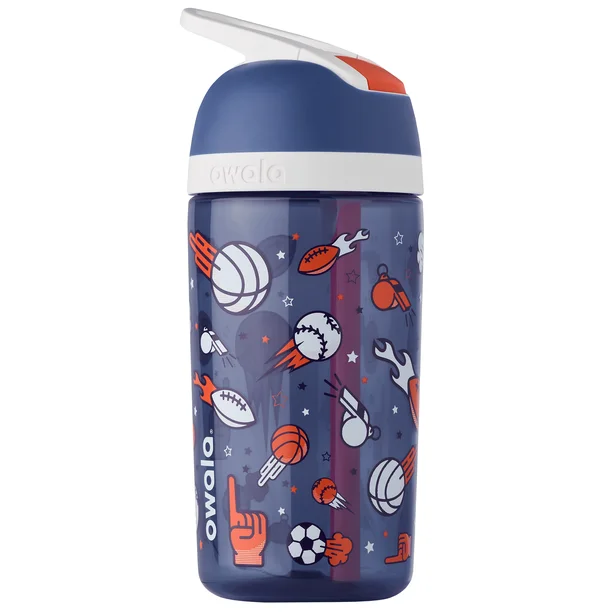 OWALA 18oz FLIP KIDS WATER BOTTLE