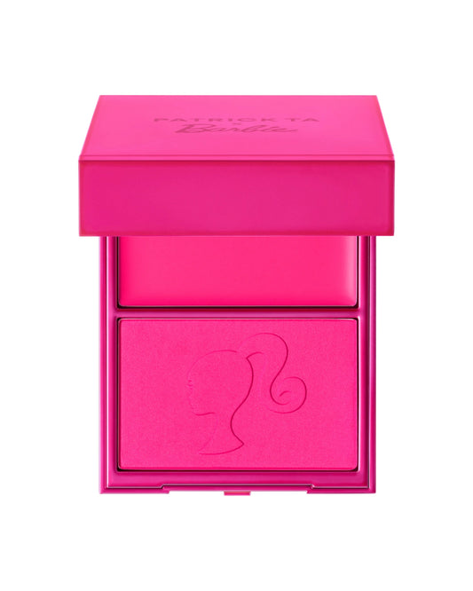 MAJOR HEADLINES DOUBLE-TAKE CREME & POWDER BLUSH DUO BARBIE