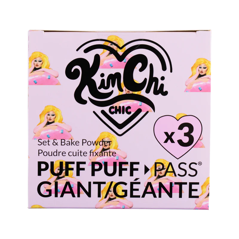 GIANT PUFF PUFF PASS SET & BAKE POWDER x3