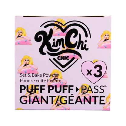 GIANT PUFF PUFF PASS SET & BAKE POWDER x3