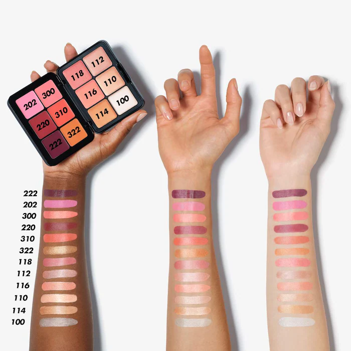 HD SKIN BLUSH & GLOW LONGWEAR CREAM FACE PALETTE