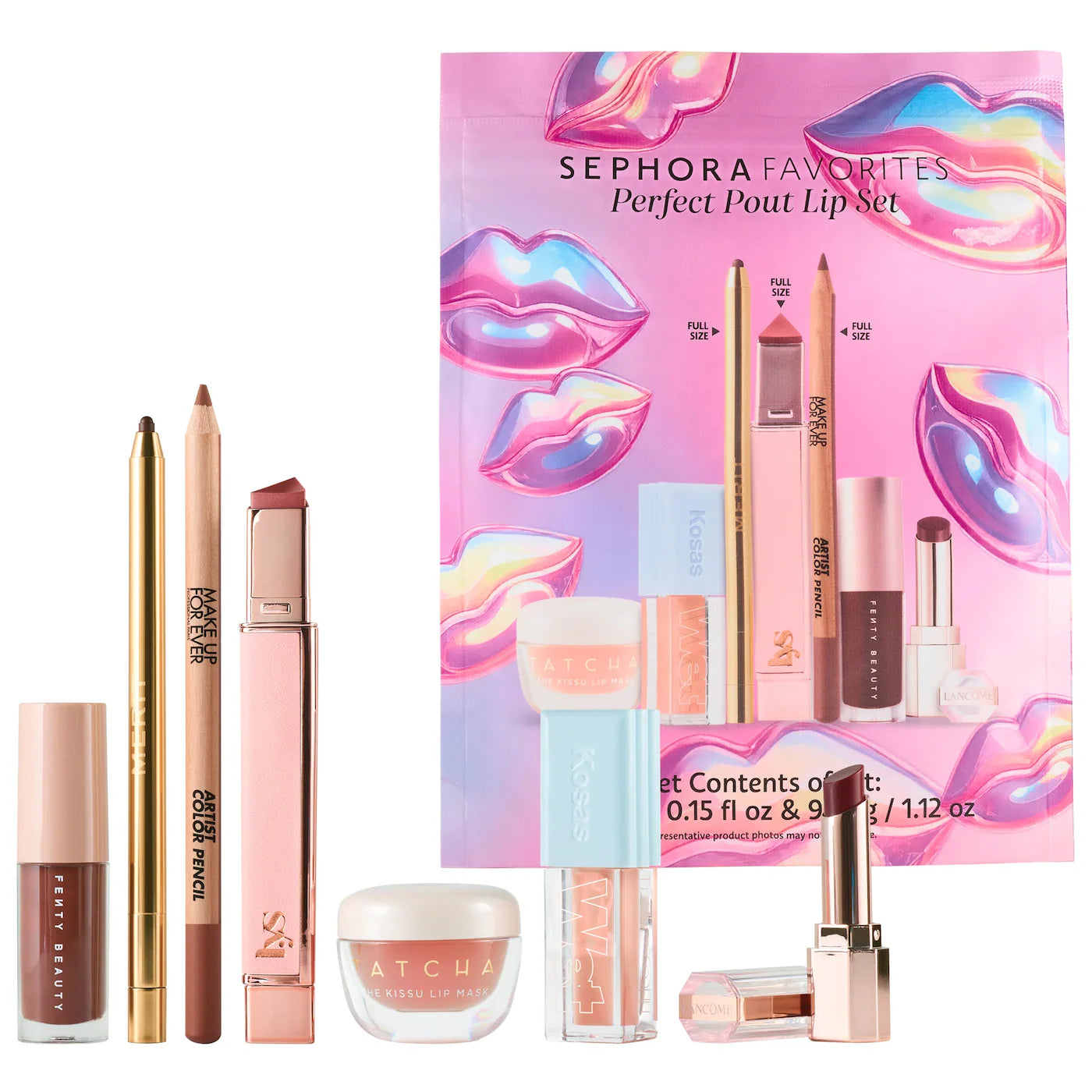 PERFECT POUT MAKEUP LIP VALUE SET
