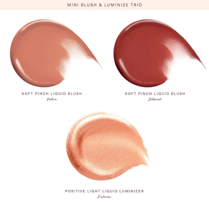 MINI BLUSH & LUMINIZE TRIO (RUBOR)