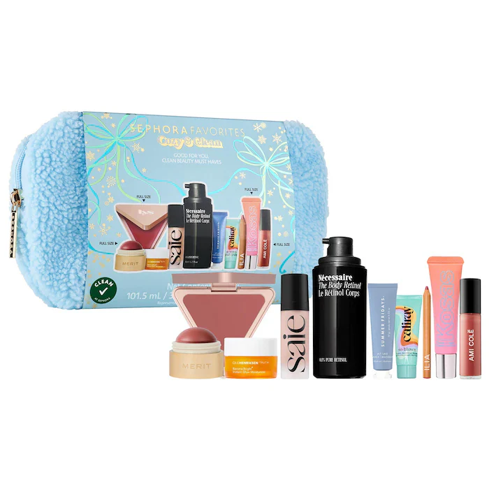 COZY AND CLEAN MAKEUP AND SKINCARE SET