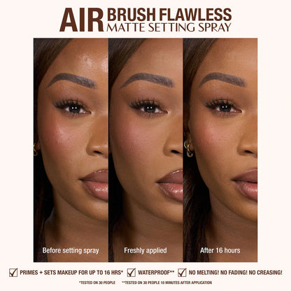 AIRBRUSH FLAWLESS MATTE BLURRING & WATERPROOF SETTING SPRAY