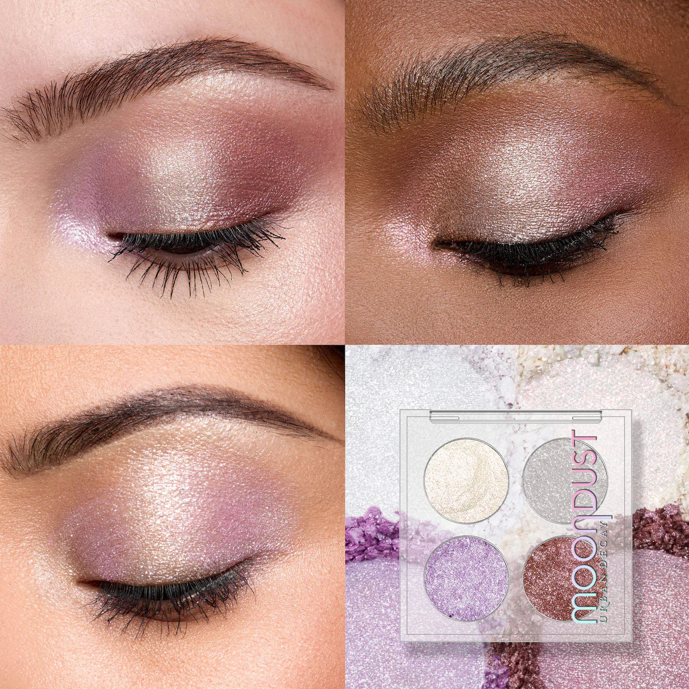 MOONDUST QUAD GLITTER EYESHADOW PALETTE